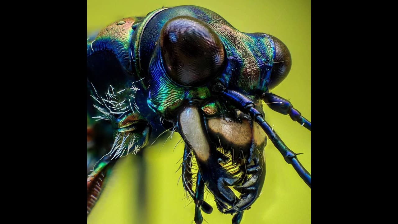 The amazing world of insects..they see us, we don t see them.