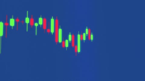 Animated Trading Candlesticks Looping