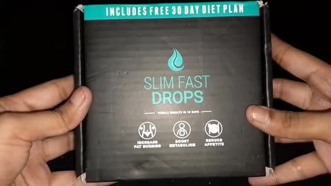 Unboxing Slim fast drops 😳💧