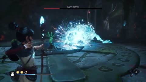 Kena: Bridge of Spirits Rot Eater Boss Fight