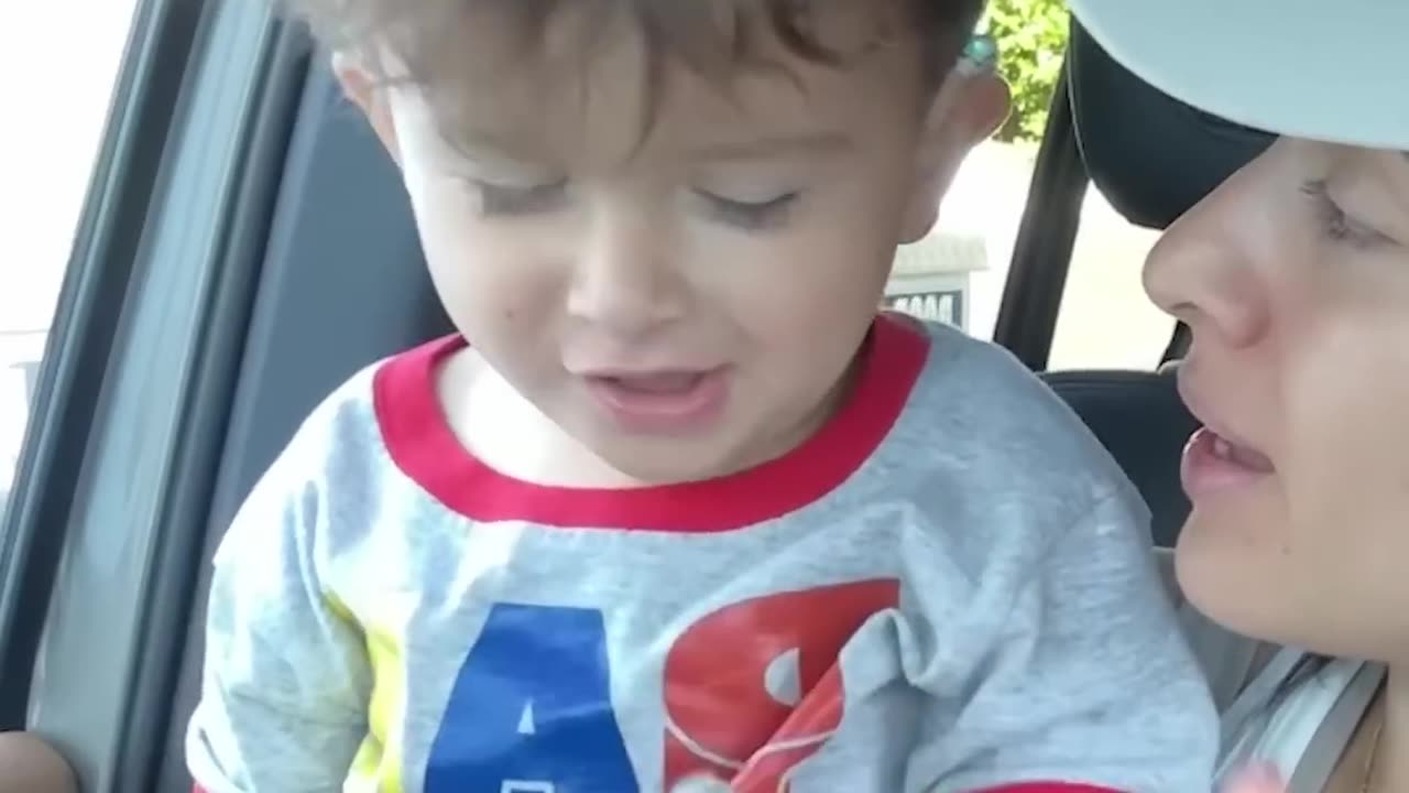 12 My Deaf baby boy says “hello” for the first time 🥹 #cochlearimplants #momlife #hearingloss