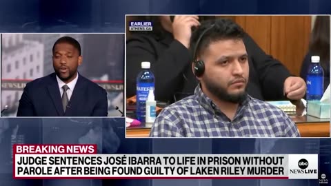 Minutes after illegal who killed Laken Riley was sentenced, Fake News hack was on ABC blaming Trump