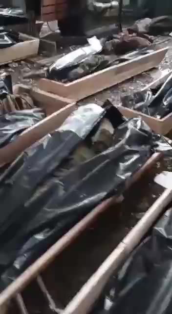 Soldiers of the "Wagner Group" showed the bodies of the soldiers