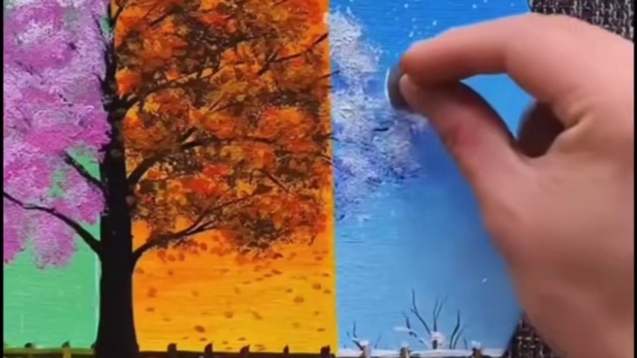 Easy painting short video