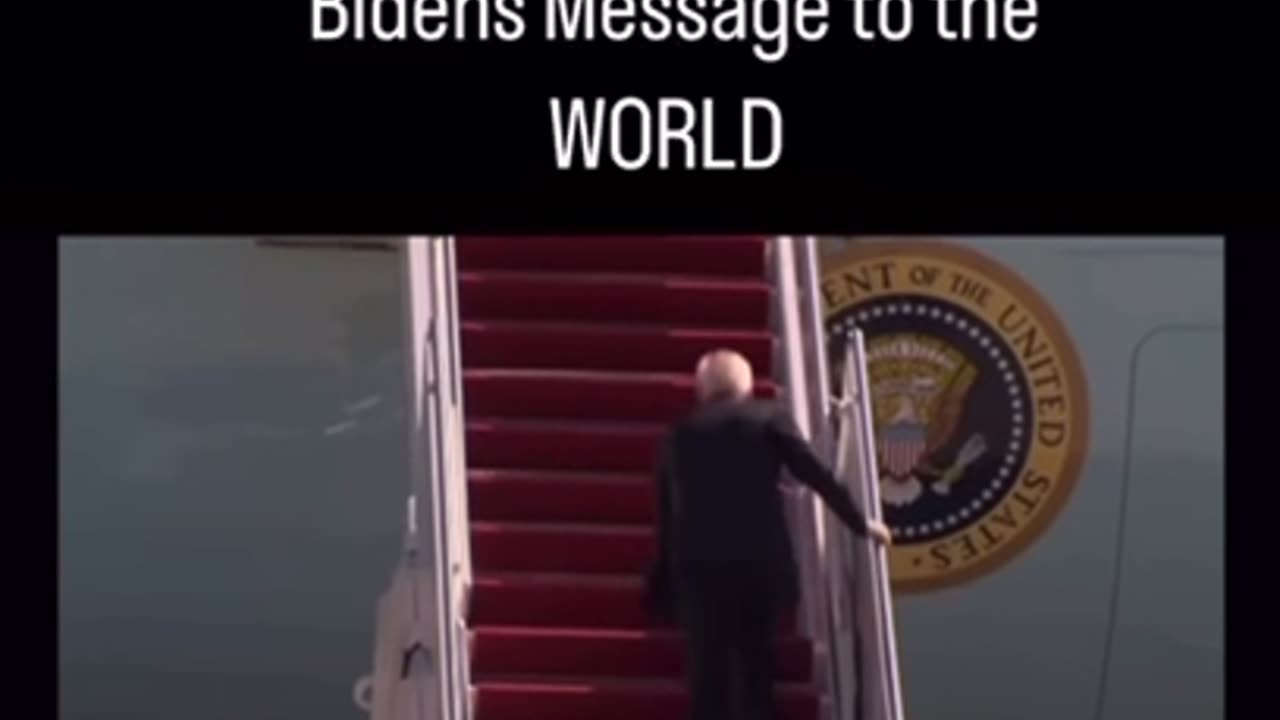 Bidens Message to the World