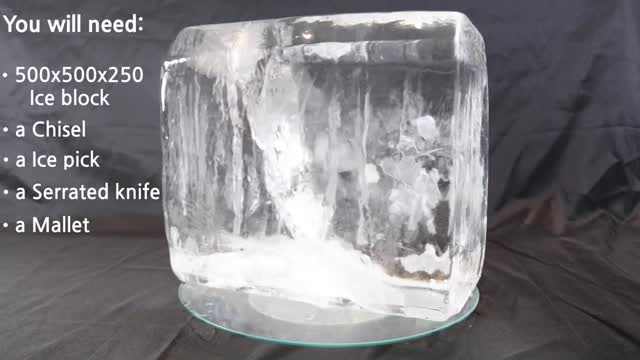 How To Make an Ice Sculpture