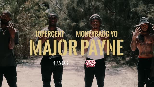 10Percent & Moneybagg Yo - Major Payne [Official Music Video]