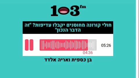 הרב יובל שרלו יש להעמיד חולים מחוסנים על פני לא מחוסנים