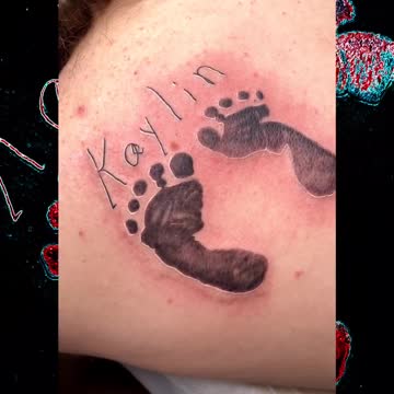 👶🍼Baby Footprints Tattoo🍼👶