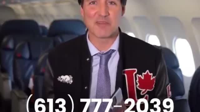 Justin Trudeau Waits For Your Text