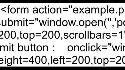 Opening a popup window based on selected dropdown option