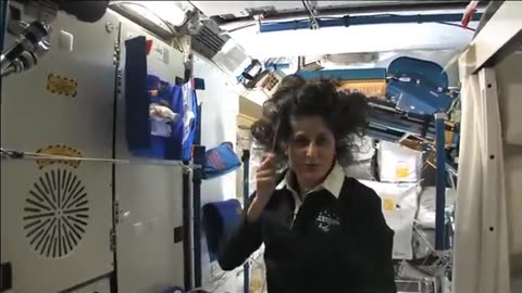 Iss tour:kitchen,bedrooms