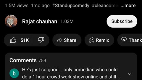 Stand up comedy