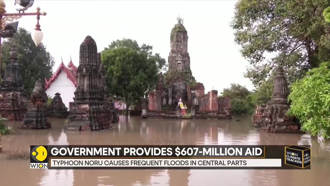 Floods wreak havoc in Thailand; Govt redirects water to save monuments| Latest News | WION