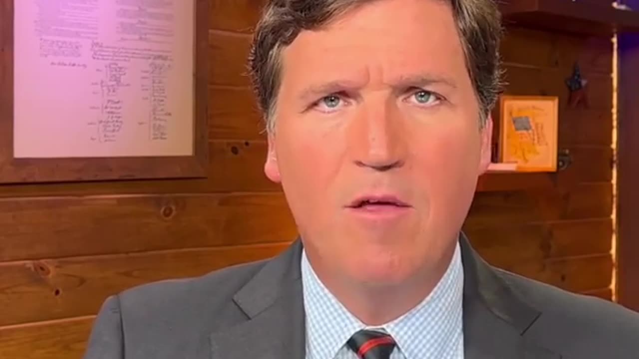 Tucker Carlson breaks silence