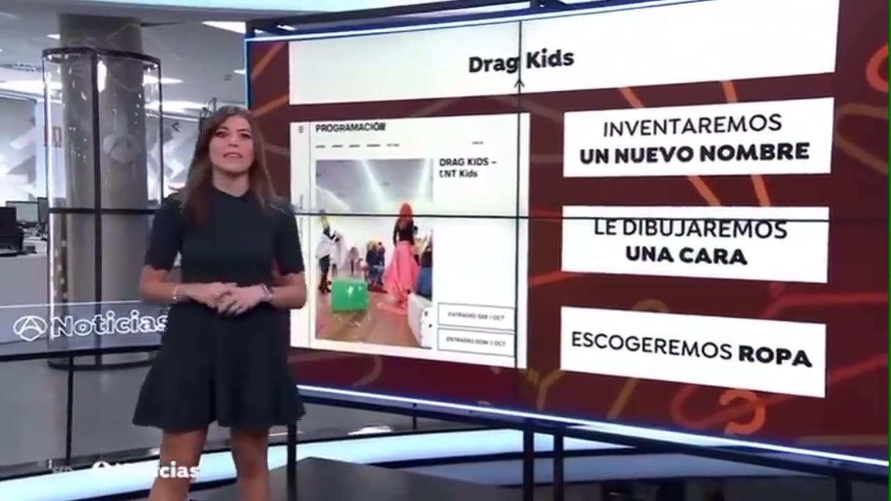 Nuevo Orden Mundial Taller TRANS "Drag Kids" por los niños elite psicopatas