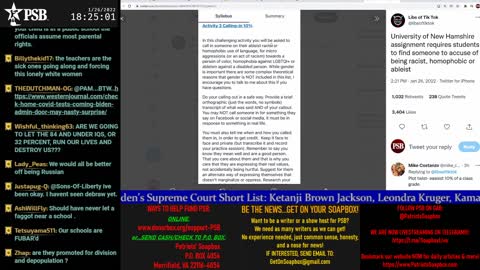 2022-01-26 17:00 EST - Freedom Rings: with Pamphlet Anon