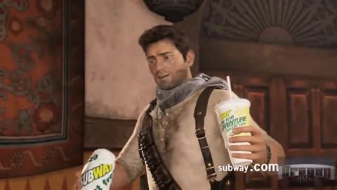 Subway's Uncharted 3 TV Promo