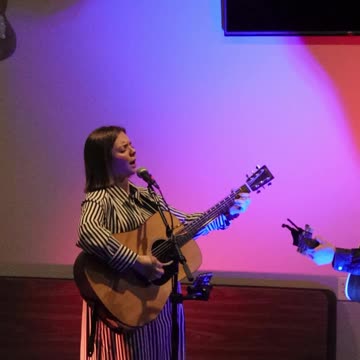 The musician TAE playing at Dairyland Brew Pub in Appleton WI