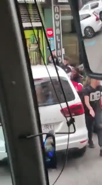 Enriched Spain: Blood-Soaked North African Migrants Fight with Scissors and other Weapons in Broad Daylight