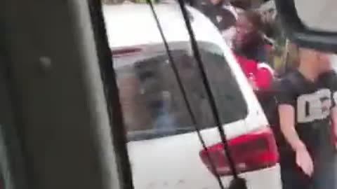 Enriched Spain: Blood-Soaked North African Migrants Fight with Scissors and other Weapons in Broad Daylight