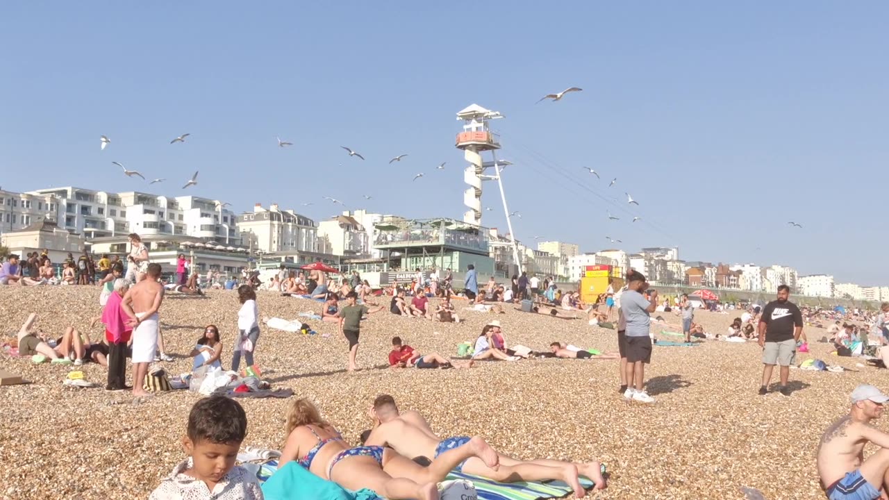 Brighton beach