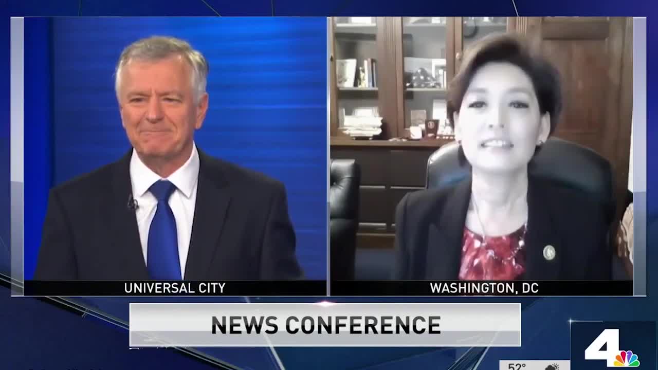 CA Rep. Young Kim Talks Speaker's Race, GOP Majority, Biden's Border Visit with Conan Nolan on KNBC