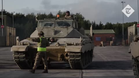 British Challenger 2 tanks arrive in Ukraine for battle with Russia!!!