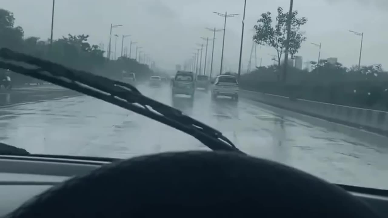 Car status|rain driving status|Rain driving|