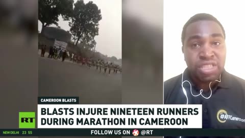 Explosions injure 19 people during marathon in Cameroon