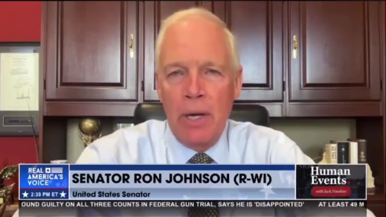 Senator Ron Johnson on Hunter Biden: It was an obvious conviction