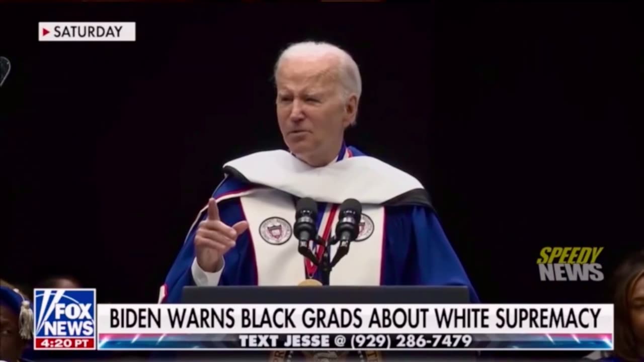 Biden “White Supremacy is #1 problem”