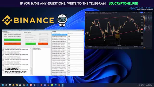 BINANCE BEST Trading Bot+ 2022 Download for free Best Trading Arbitrage bot ever