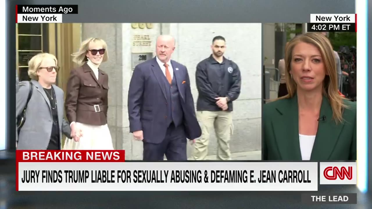 Jury in civil case finds Trump sexually abuse E. Jean Carrol