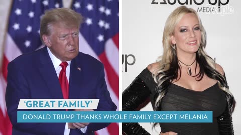 Donald Trump Thanked Everyone in His Family Except Wife Melania in Speech After Arraignment | PEOPLE