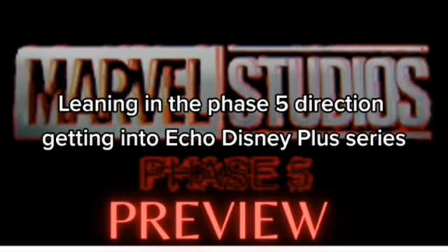 MCU Phase 5 + 6 Preview on The MCU'S Bleeding Edge channel on Sunday (12/18) 7pm EST/ 4pm PAC, LIVE!