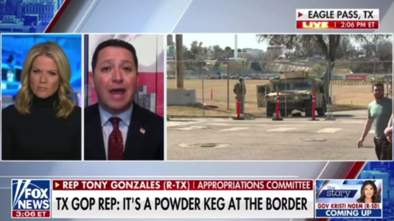 It’s a powder keg at the border