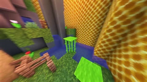 Minecraft Parkour Gameplay