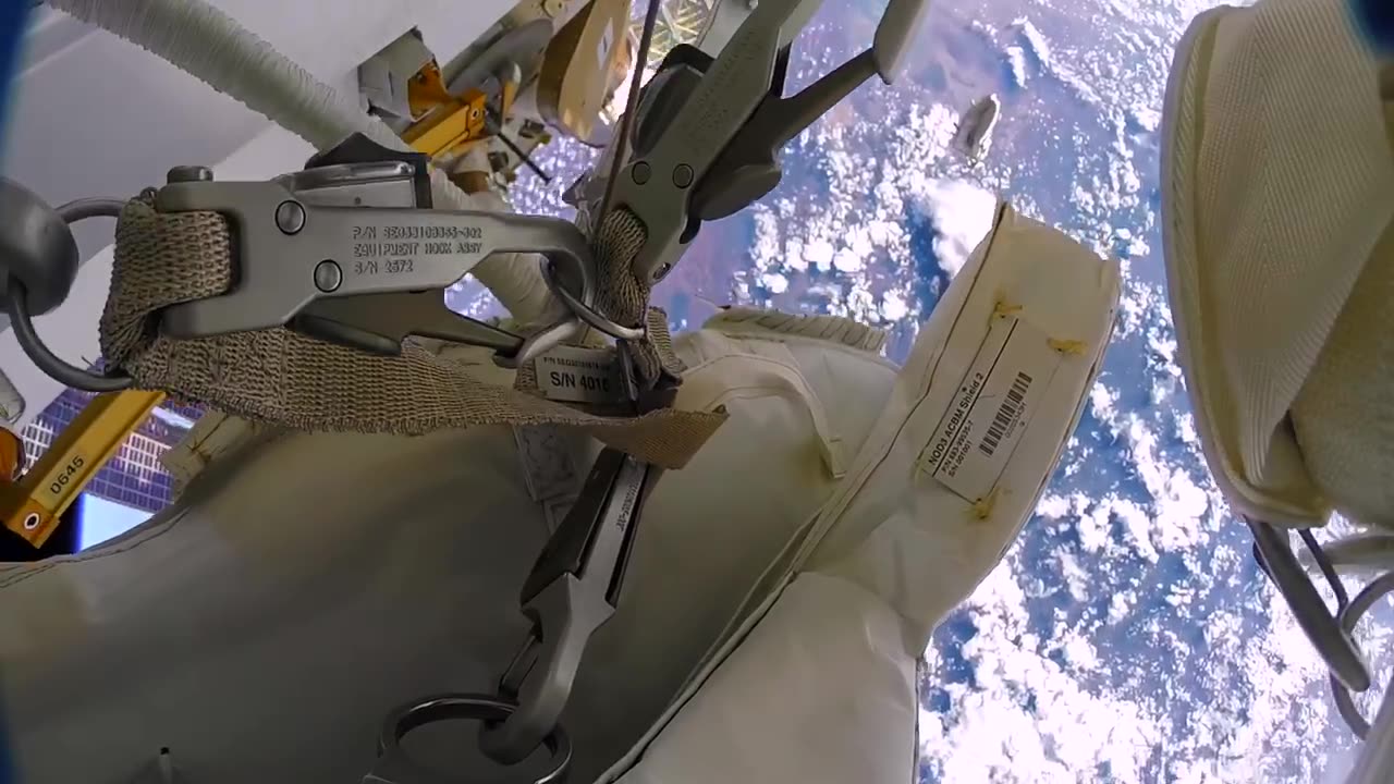 Astronauts accidentally lost his shield in space