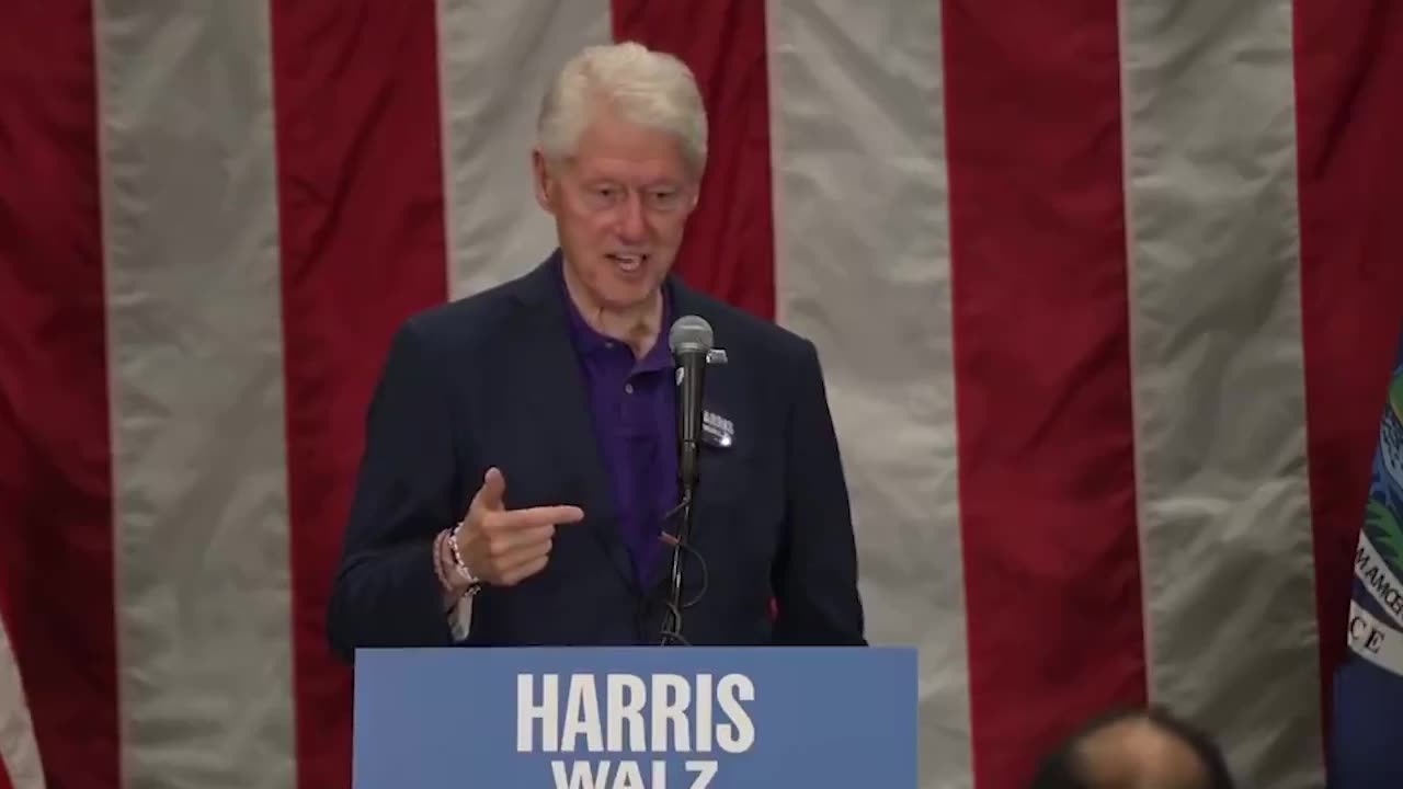 Bill Clinton ADMITS The Economy Was Better Under Trump