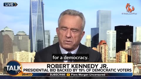 Robert F. Kennedy,Jr. Makes Piers Morgan Look Like An Idiot! (The Vigilant Fox - April 2023)