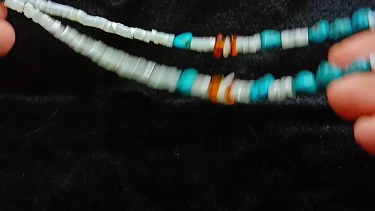 Natural turquoise and white mop beads with irregular amber Colorful Choker women's Beaded