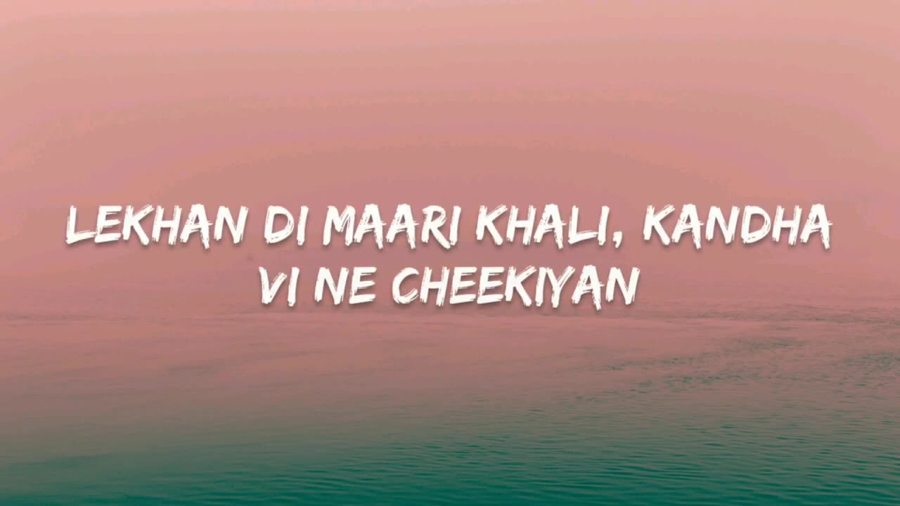 Ap Dhillon - Sleepless (Lyrics)