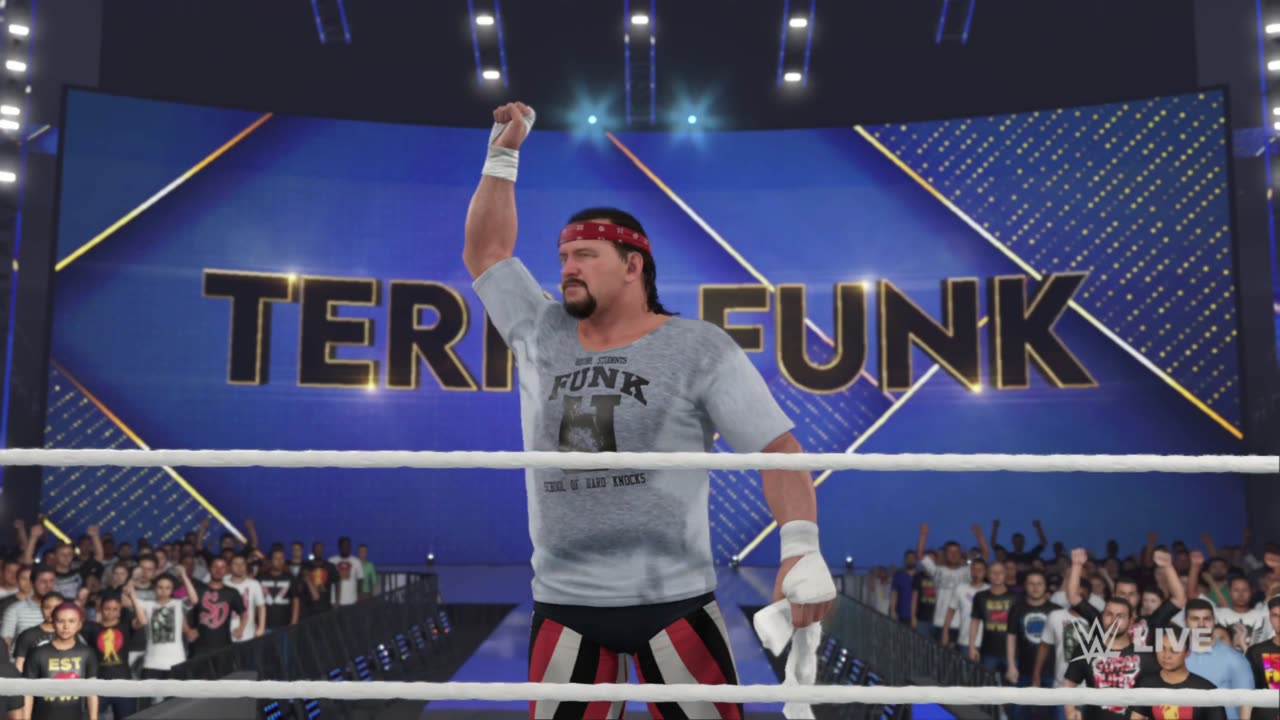 WWE 2K24: Terry Funk Entrance from the new DLC Punk ECW Pack.