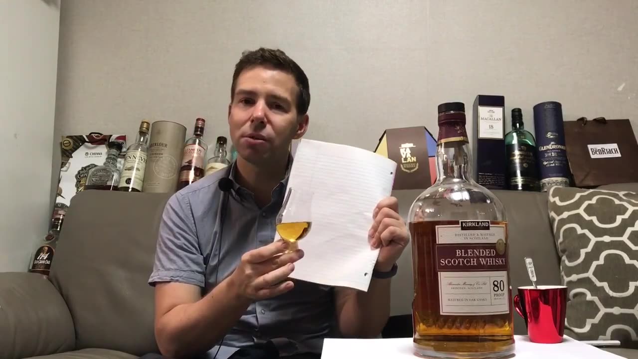 Costco Kirkland Signature Blended Scotch Whisky Review WhiskyWhistle 204