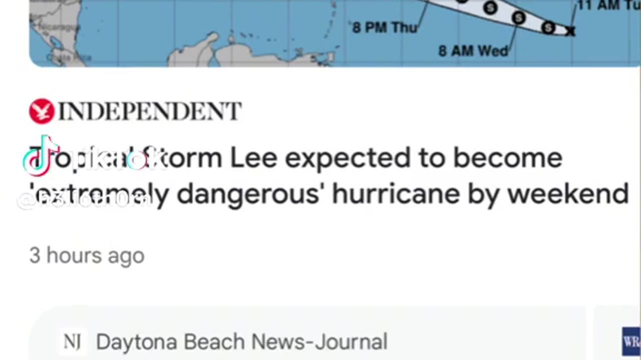 Hurricane #3 Heading Our Way...