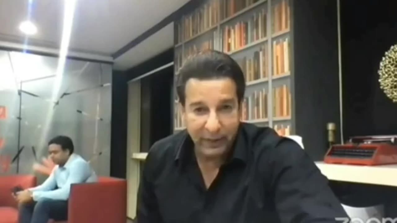Waseem Akram Promoting BLove Network