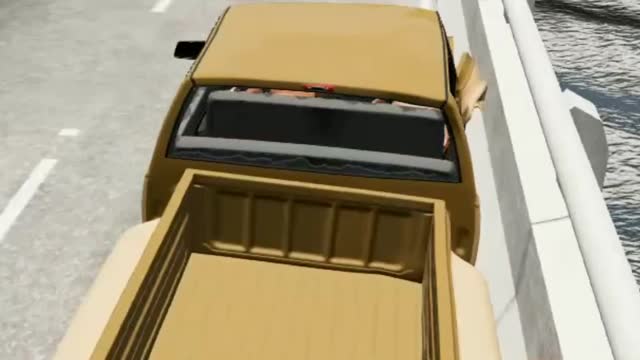 Cars vs Bollards #5.4 #shorts #beamng #beamng_drive #beamng_drive_mods #beamng_mod #beamng_crashes