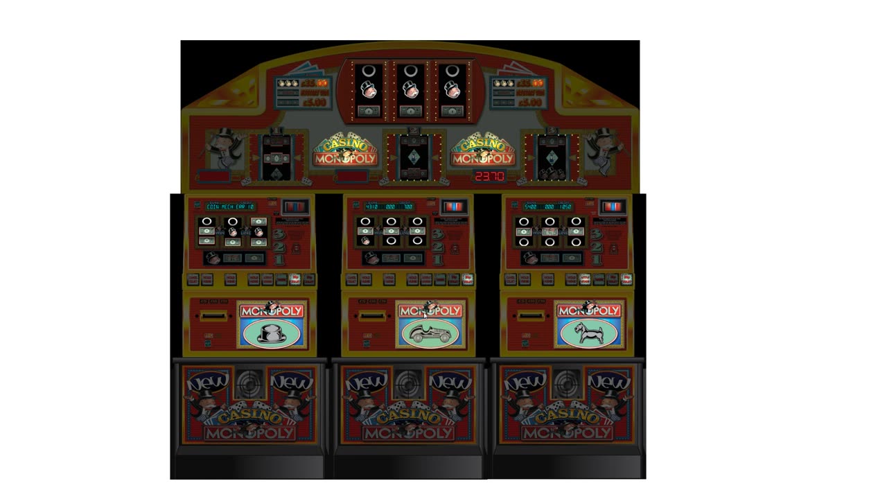 Casino Monopoly £35 Jackpot Triple Machine Mazooma Fruit Machine Emulation