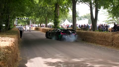 Rimac Nevera sets new Goodwood Hillclimb